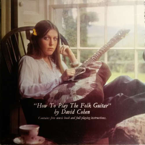 Cover David Cohen - How To Play Folk Guitar (LP, Album) Schallplatten Ankauf