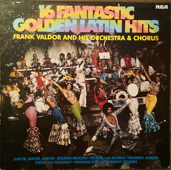 Cover Frank Valdor - 16 Fantastic Golden Latin Hits (LP, Clu) Schallplatten Ankauf