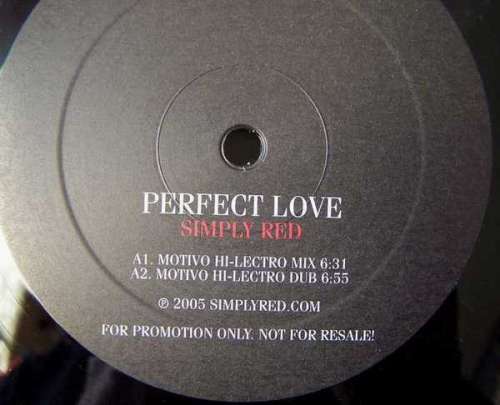 Cover Simply Red - Perfect Love (12, Promo) Schallplatten Ankauf