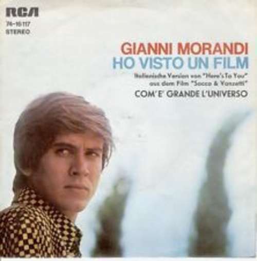 Cover Gianni Morandi - Ho Visto Un Film / Com'è Grande L'Universo (7) Schallplatten Ankauf