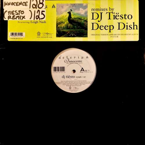 Cover Delerium Featuring Leigh Nash - Innocente (Remixes By DJ Tiësto, Deep Dish) (12) Schallplatten Ankauf