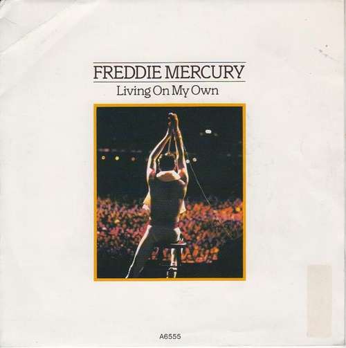 Cover Freddie Mercury - Living On My Own (7, Single) Schallplatten Ankauf