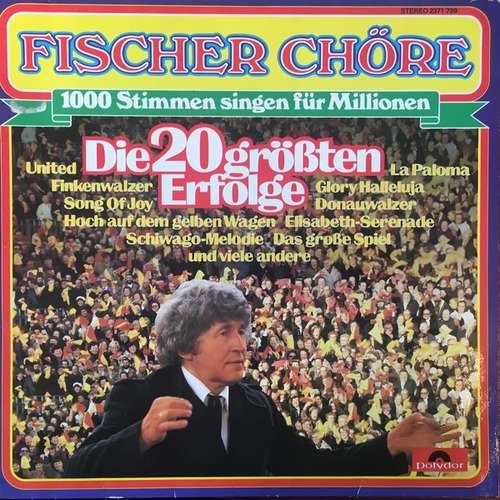 Cover Fischer Chöre - 1000 Stemmen Zingen Voor Miljoenen (LP, Album) Schallplatten Ankauf