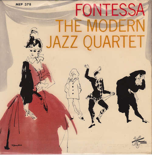 Cover The Modern Jazz Quartet - Fontessa (7, EP) Schallplatten Ankauf