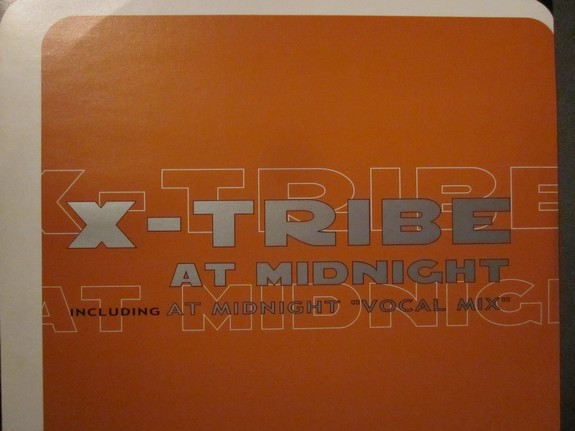 Cover X-Tribe - At Midnight (12) Schallplatten Ankauf