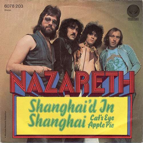 Cover Nazareth (2) - Shanghai'd In Shanghai (7, Single) Schallplatten Ankauf