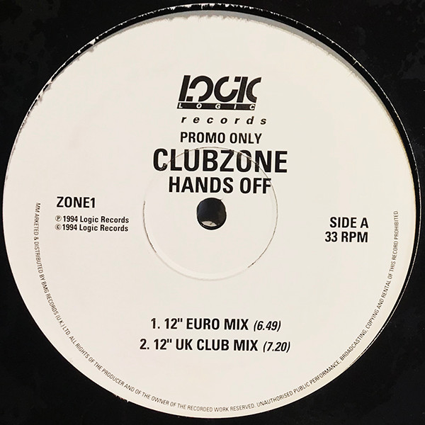 Bild Clubzone - Hands Off (12, Promo) Schallplatten Ankauf