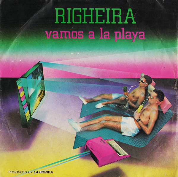 Cover Righeira - Vamos A La Playa (7) Schallplatten Ankauf