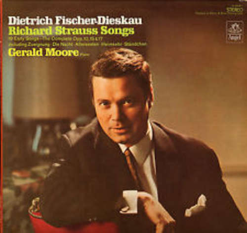 Cover Richard Strauss, Dietrich Fischer-Dieskau, Gerald Moore - Richard Strauss Songs (LP) Schallplatten Ankauf