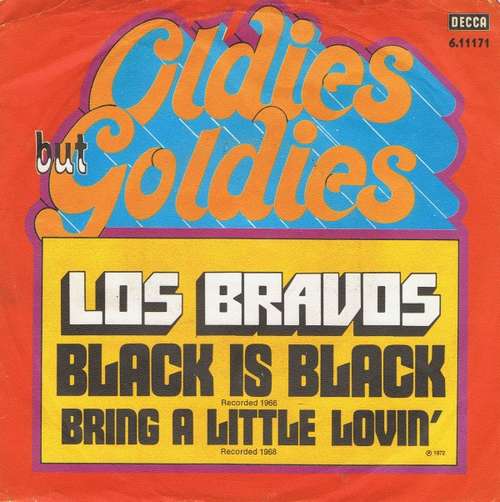 Cover Los Bravos - Black Is Black / Bring A Little Lovin' (7, Single) Schallplatten Ankauf