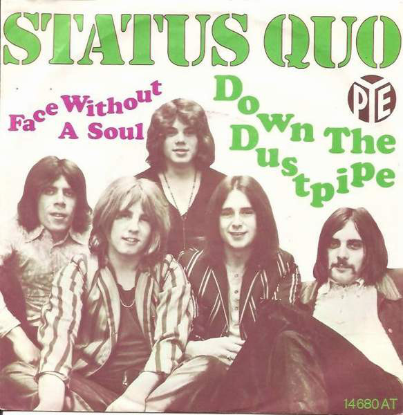Cover Status Quo - Down The Dustpipe (7, Single, RE) Schallplatten Ankauf