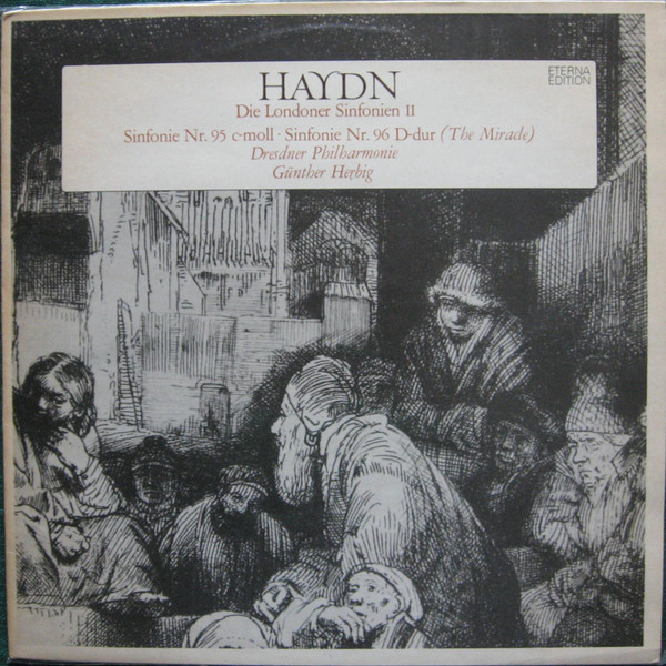 Cover Haydn*, Dresdner Philharmonie, Günther Herbig - Die Londoner Sinfonien II (LP, Album) Schallplatten Ankauf
