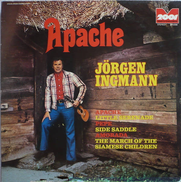 Cover Jörgen Ingmann* - Apache (LP, Album, RE) Schallplatten Ankauf
