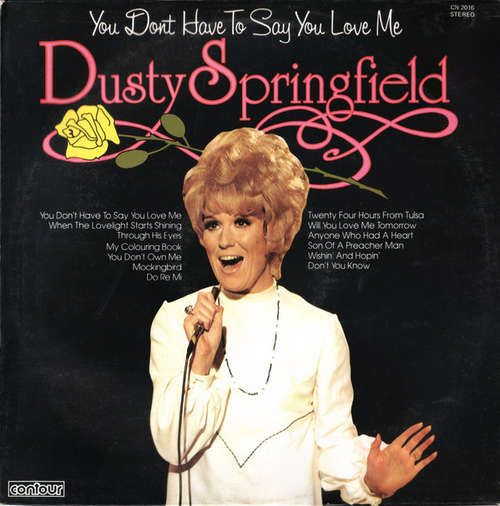 Cover Dusty Springfield - You Don't Have To Say You Love Me (LP, Comp) Schallplatten Ankauf