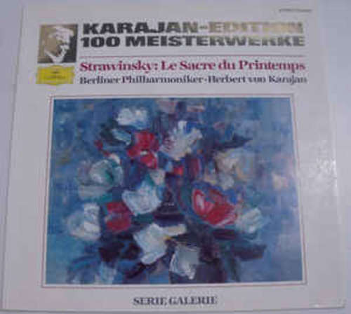 Cover Igor Stravinsky, Berlin Philharmonic Orchestra*, Herbert Von Karajan - Le Sacre Du Printemps (LP, RE) Schallplatten Ankauf