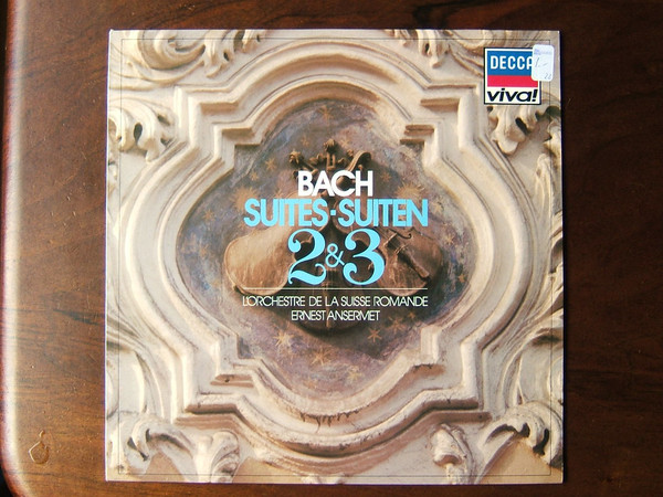 Cover Bach*, Ansermet*, L'Orchestre De La Suisse Romande - Suites No.2&3 (LP) Schallplatten Ankauf