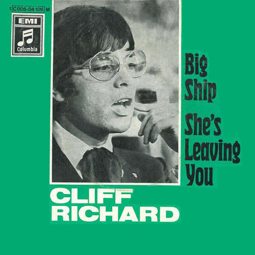 Cover Cliff Richard - Big Ship (7, Single) Schallplatten Ankauf