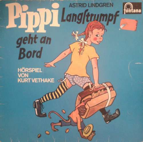 Cover Astrid Lindgren - Pippi Langstrumpf Geht An Bord (LP) Schallplatten Ankauf