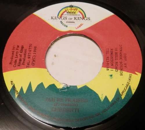 Cover Chrisinti - Jah Be Praised (7) Schallplatten Ankauf