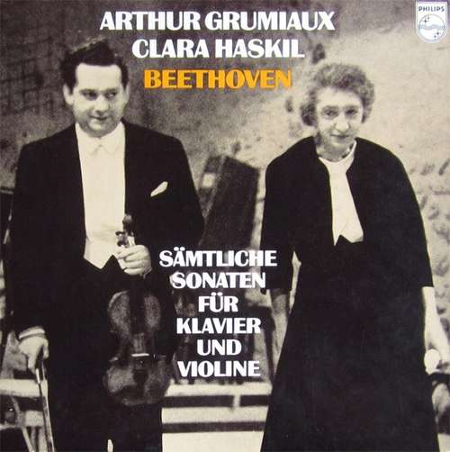 Cover Arthur Grumiaux, Clara Haskil, Beethoven* - Complete Sonatas For Piano And Violin (4xLP, Mad + Box) Schallplatten Ankauf