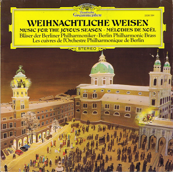 Cover Bläser Der Berliner Philharmoniker* - Weihnachtliche Weisen (Music For The Joyous Season - Mélodies De Nöel) (LP) Schallplatten Ankauf