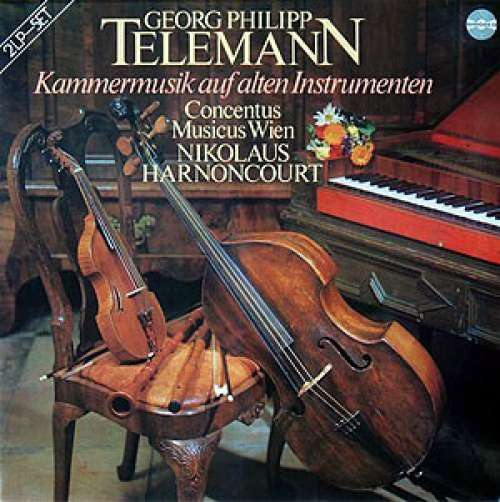 Cover Georg Philipp Telemann, Nikolaus Harnoncourt, Concentus Musicus Wien - Kammermusik Auf Alten Instrumenten (2xLP) Schallplatten Ankauf
