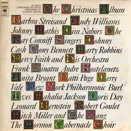 Cover Various - The Christmas Album: 20 Great Christmas Favorites By 20 Great Artists (2xLP, Comp, Gat) Schallplatten Ankauf