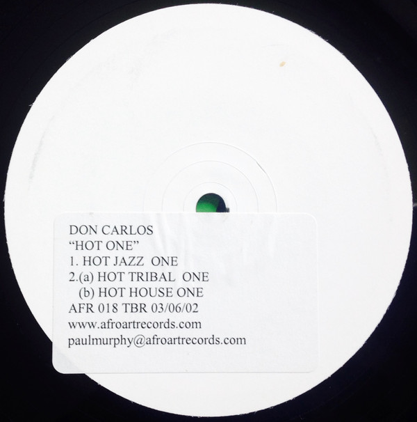 Cover Don Carlos & Riky Dee Tee - Hot One (12, Promo, W/Lbl) Schallplatten Ankauf