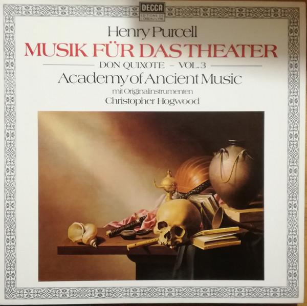 Cover Purcell* - The Academy Of Ancient Music - Theatre Music Vol. III (Don Quixote) (LP, Album) Schallplatten Ankauf