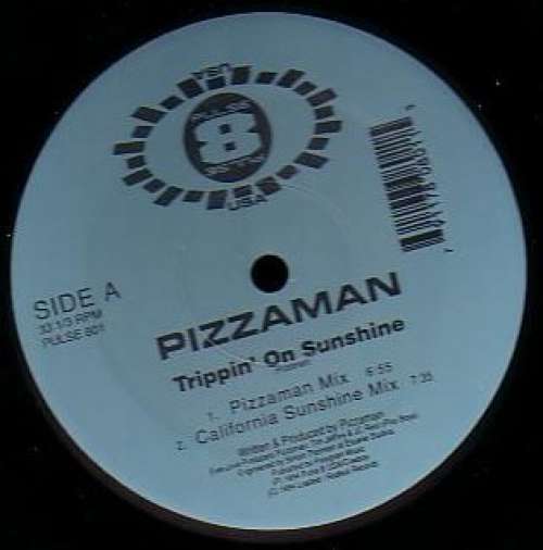 Cover Pizzaman - Trippin' On Sunshine (12) Schallplatten Ankauf