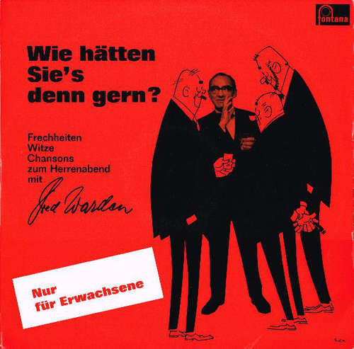 Cover Fred Warden - Wie Hätten Sie's Denn Gern? (LP, Album) Schallplatten Ankauf