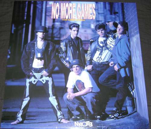Cover New Kids On The Block - No More Games (The Remix Album) (LP, Album) Schallplatten Ankauf