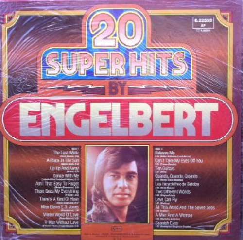 Cover Engelbert Humperdinck - 20 Super Hits By Engelbert (LP, Comp) Schallplatten Ankauf