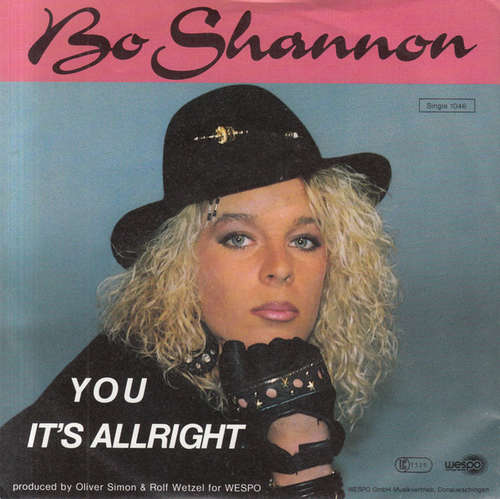 Cover Bo Shannon - You  - It's Allright (7) Schallplatten Ankauf