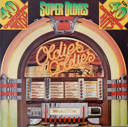 Cover Various - Super Oldies - 40 Original Hits (2xLP, Comp) Schallplatten Ankauf