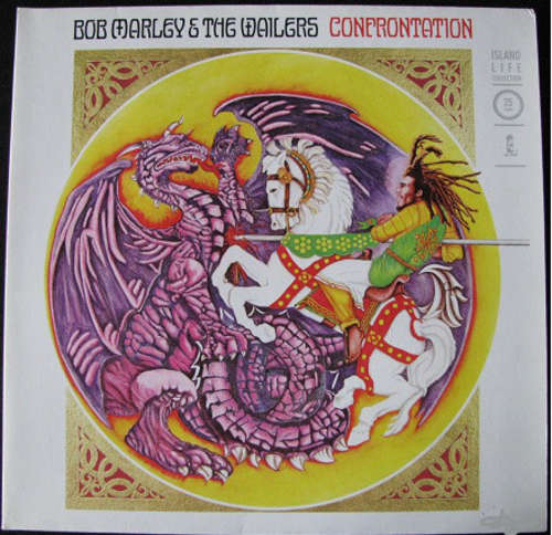 Cover Bob Marley & The Wailers - Confrontation (LP, Album, Gat) Schallplatten Ankauf