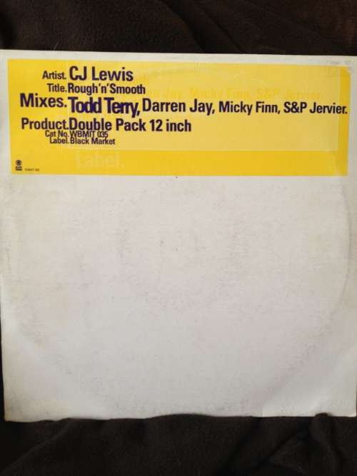 Bild CJ Lewis - Rough 'N' Smooth (2x12) Schallplatten Ankauf