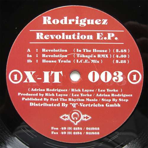 Cover Rodriguez - Revolution E.P. (12, EP) Schallplatten Ankauf