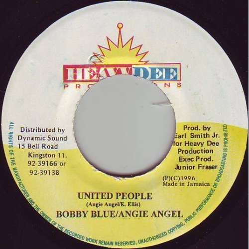 Bild Bobby Blue / Angie Angel - United People (7) Schallplatten Ankauf