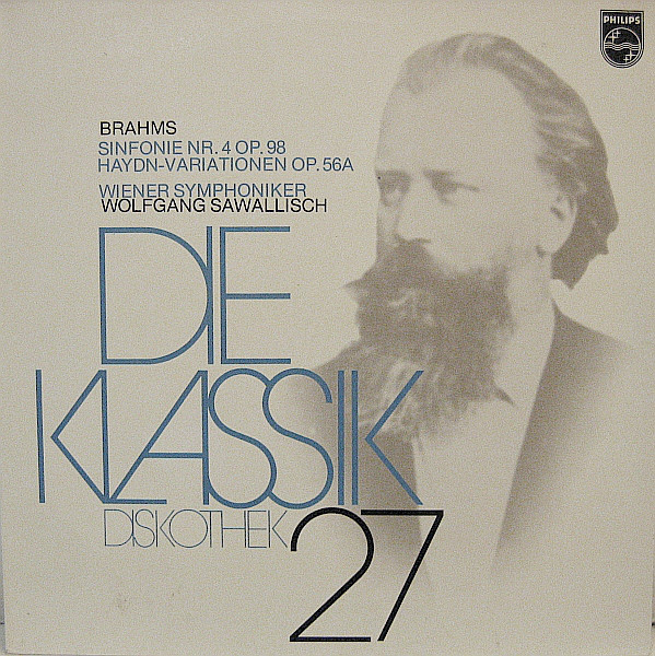 Bild Brahms*, Wiener Symphoniker, Wolfgang Sawallisch - Sinfonie Nr. 4 Op. 98, Haydn-Variationen Op. 56A (LP, Comp) Schallplatten Ankauf