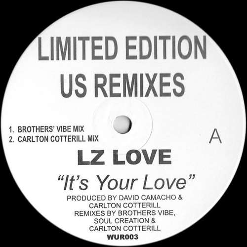 Cover LZ Love - It's Your Love (12, Ltd) Schallplatten Ankauf