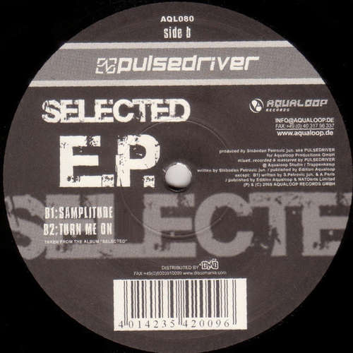Cover Pulsedriver - Selected E.P. (12, EP) Schallplatten Ankauf