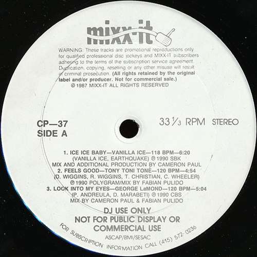 Cover Various - Mixx-it 37 (12, Promo) Schallplatten Ankauf