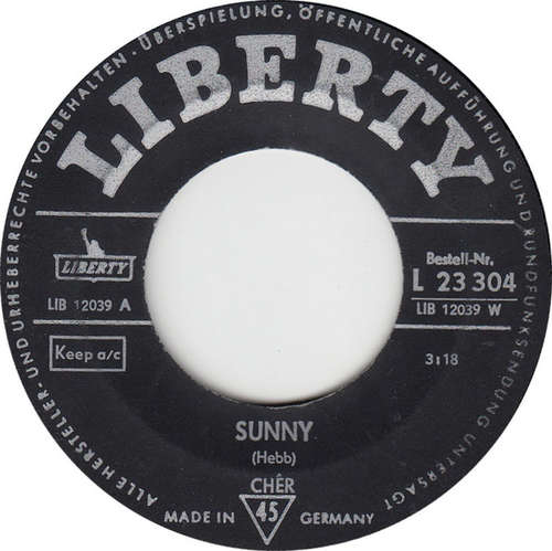 Cover Chér* - Sunny / Come To Your Window (7, Single) Schallplatten Ankauf