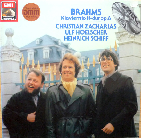 Bild Christian Zacharias, Ulf Hoelscher, Heinrich Schiff - Brahms - Klaviertrio H-Dur Op. 8 (LP, Album, Gat) Schallplatten Ankauf