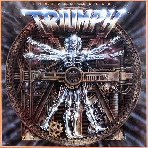 Cover Triumph (2) - Thunder Seven (CD, Album, RE) Schallplatten Ankauf