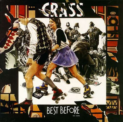 Cover Crass - Best Before...1984 (2xLP, Comp) Schallplatten Ankauf