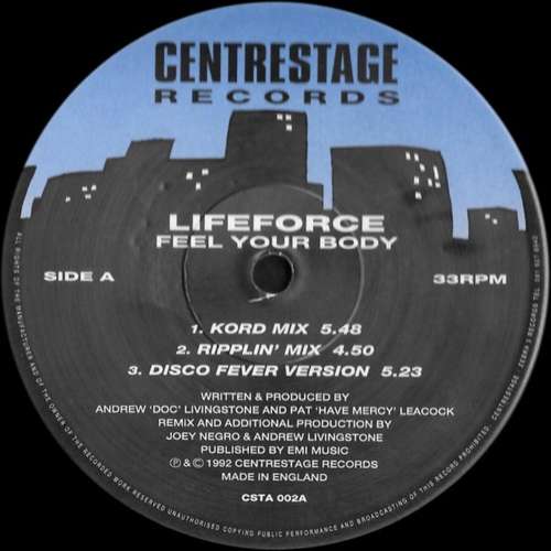 Cover Feel Your Body Schallplatten Ankauf