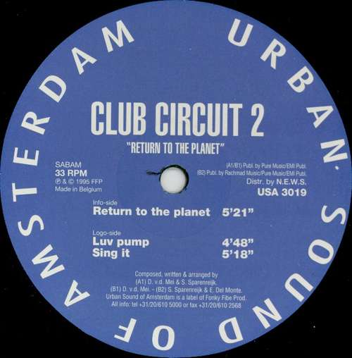 Cover Club Circuit 2* - Return To The Planet (12) Schallplatten Ankauf