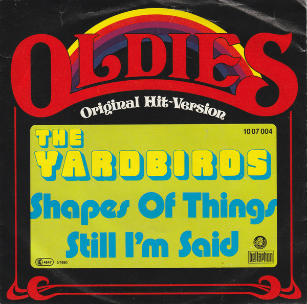 Cover The Yardbirds - Shapes Of Things / Still I'm Sad (7, Single) Schallplatten Ankauf